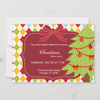 Invitation Arbre de Noël