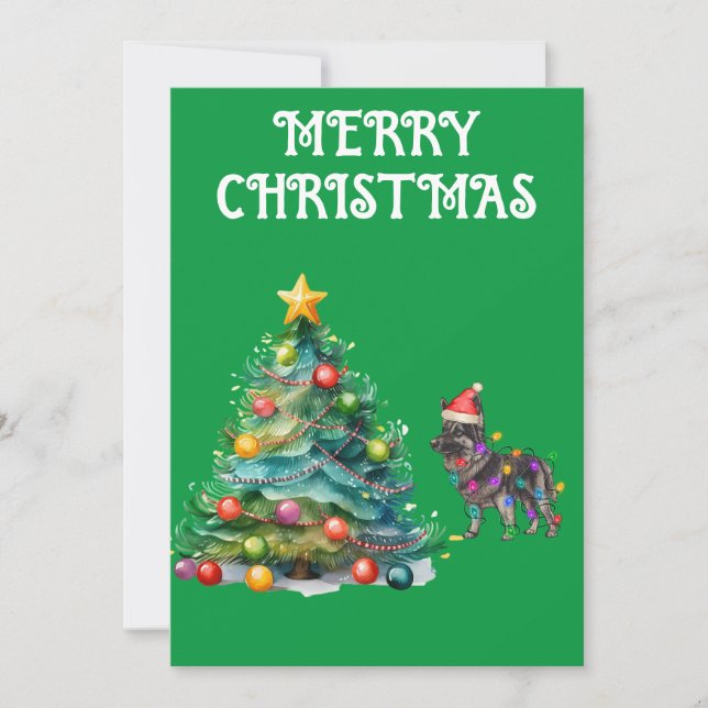 INVITATION ARBRE DE NOËL ET MOUILLAGE ALLEMAND ENTOURÉ DE LUM (Devant)