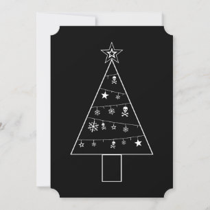 Invitation +{ Arbre de Noël gothique }+