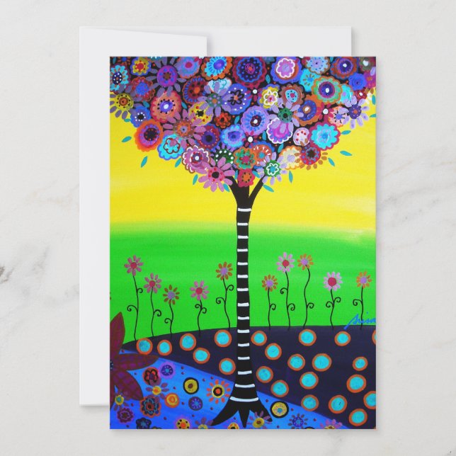 INVITATION ARBRE DE VIE BAR/BAT MITZVAH (Devant)