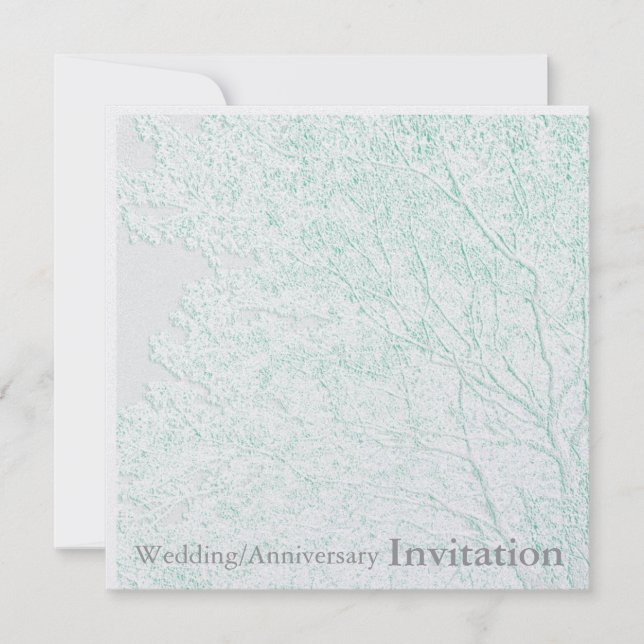 Invitation Arbre de Vie/Cartons d'invitation pour anniversair (Devant)