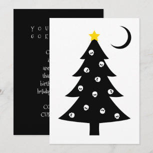 Invitation Arbre Déplaisant de Noël
