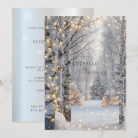 Arbres blancs de bouleau de mariage Neige Jolies