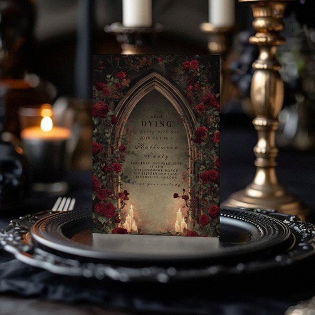 Invitation Arc de la cathédrale de minuit Haunted Rassembleme (Créateur téléchargé)