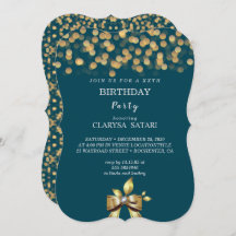 Arc d'or frais et frais simple fête d'anniversaire