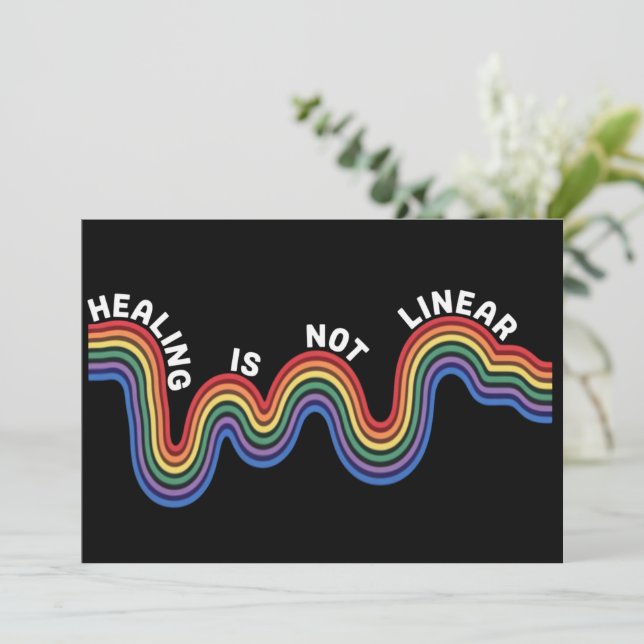 Invitation Arc-en-ciel de sensibilisation à la santé mentale  (Debout devant)