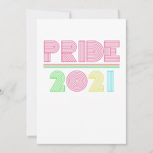 Invitation Arc-en-ciel gay pride 2021
