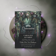Arc forestier enchanté Fairytale Floral Quinceañer