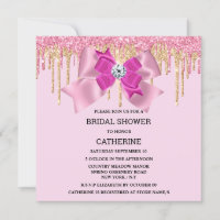 Arc rose brillant or diamant lumières brillantes