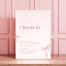 Arc rose pour les trente ans