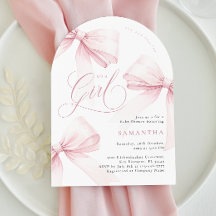 Arch Baby shower de fille de la ceinture rose