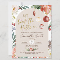 Arche de Noël Floral Deck La Fête des mariées des