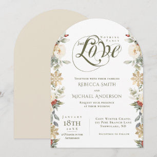Invitation Arche Florale d'Hiver Rien de Fantaisiste Juste l'