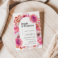Arche florale Petals & Prosecco pour une fête prén