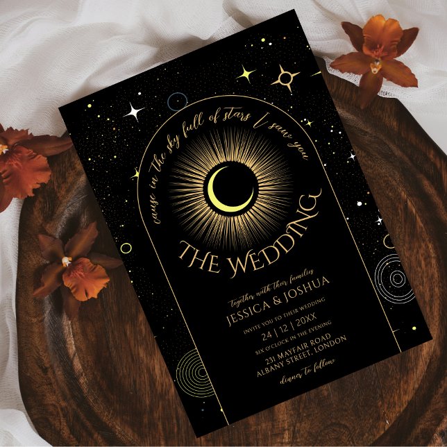 Invitation Arche noire céleste dans les étoiles que je vous a (Créateur téléchargé)