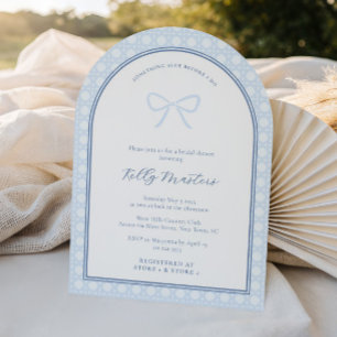 Invitation Arche simple quelque chose Wedding shower de la ce