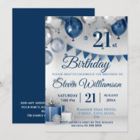 Argent bleu 21e anniversaire