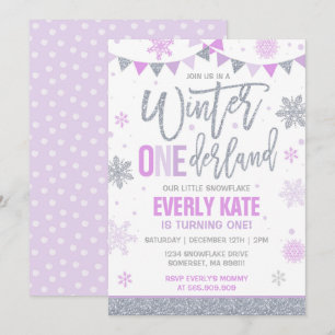 Invitation Argent de lilas d'invitation d'anniversaire