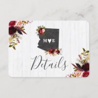 Arizona State Destination Rustic Détails du Mariag