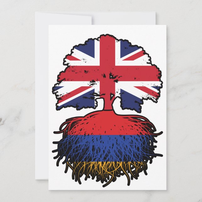 Invitation Arménie Royaume-Uni Royaume-Uni d'Arménie (Devant)