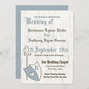 Invitation Armoiries Mariages Renaissance