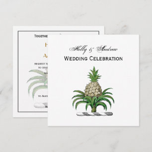 Invitation Armoiries prépa Crête de Pineapple Héraldique