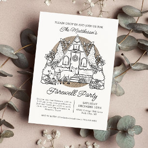 Invitation Arrêter D'Ici Décembre Fête D'Adieu