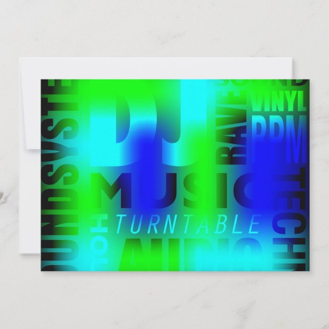 Invitation Arrière - plan (Devant)