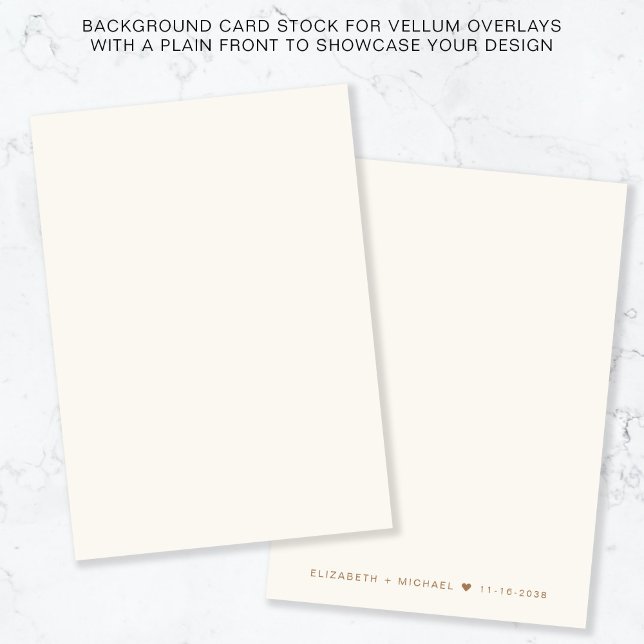 Invitation Arrière - plan De Crème Monogramme Or Pour Revêtem (Créateur téléchargé)
