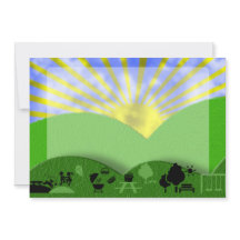 Arrière - plan d'invitation de pique-nique extérie