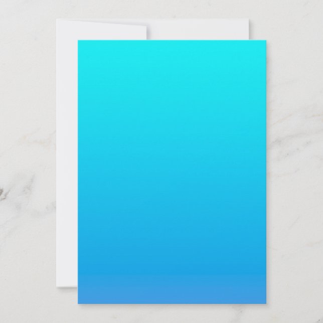 Invitation Arrière - plan Ombre bleu (Devant)