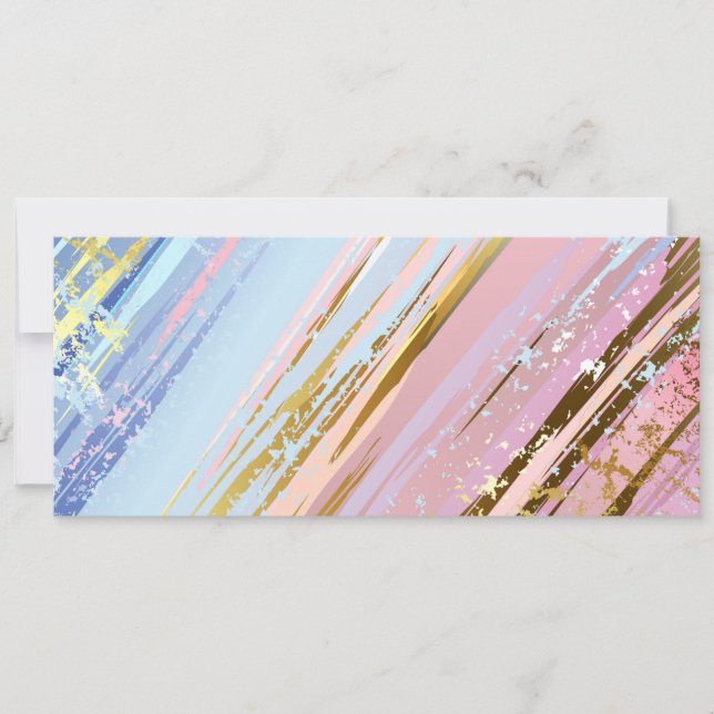 Invitation Arrière - plan rose texturé (Devant)