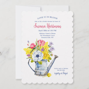 Invitation Arrosoir de printemps