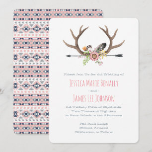 Invitation Arrow et Antlers