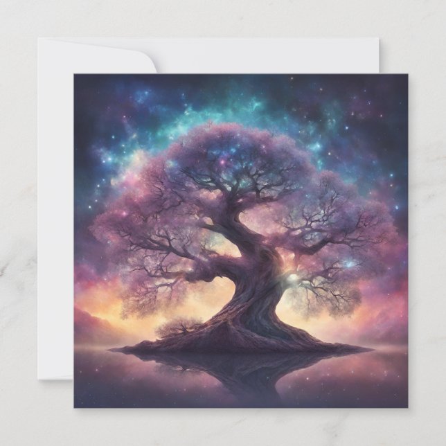 Invitation Art de l'arbre fantastique (Devant)