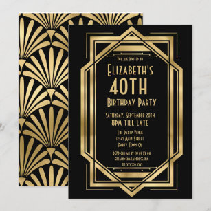 Invitations Faire Part Cartes Anniversaire Ans Zazzle