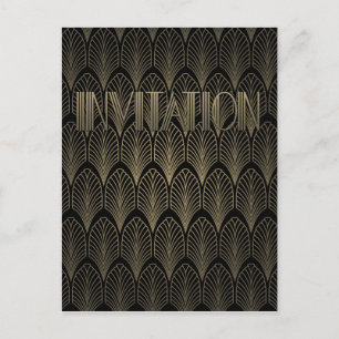 Invitation Art Déco Gatsby