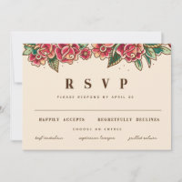 Art du tatouage Rose de la vieille école