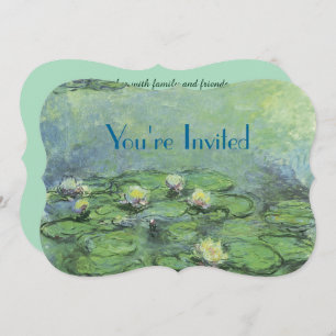 Invitation Art fin Lily Pond Monet