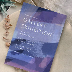 Invitation Art Gallery Exhibition  