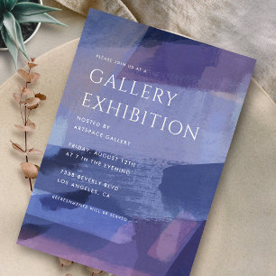 Invitation Art Gallery Exhibition