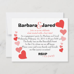 Invitation Art Hearts