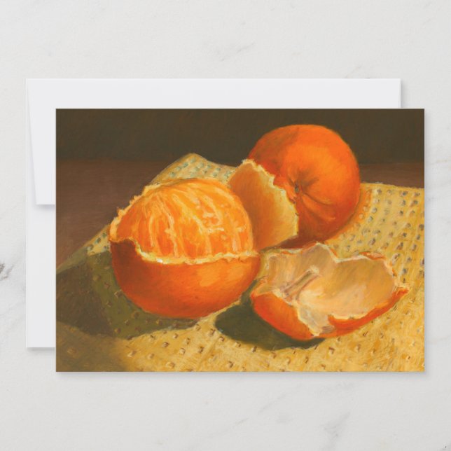Invitation Art Orange (Devant)