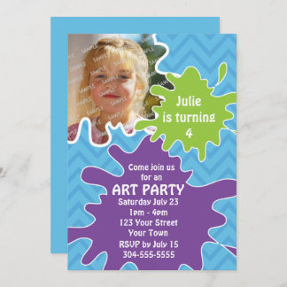 Invitation Art Party