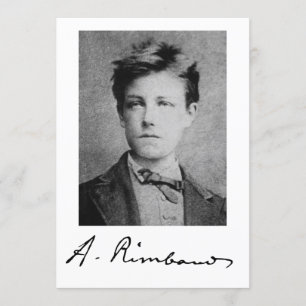 Invitation Arthur Rimbaud
