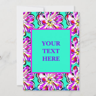 Invitation Artisan Floral Boho Aquarelle Conception d'invitat