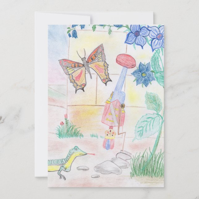 Invitation Artisanat sur mesure pour les enfants, jouet pour  (Devant)