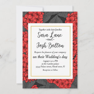 Invitation Arygdale rouge