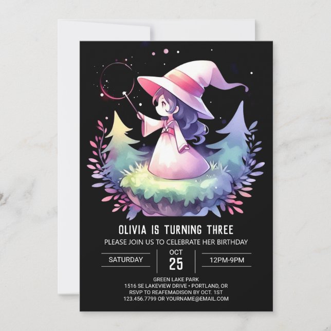 Invitation Assistant adorable Dreamy Anniversaire (Devant)