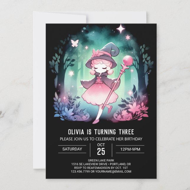 Invitation Assistant Dreamy Cute Anniversaire (Devant)